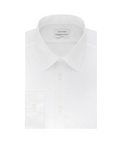 Calvin Klein Slim Fit Non Iron Twill Solid Shirt