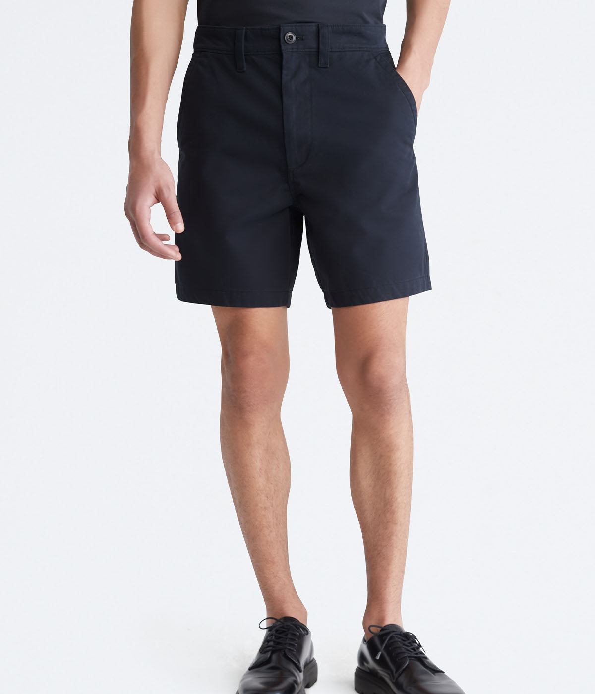  Calvin Klein UTILITY 7IN CHINO SHORT - Black Beauty - Bonton