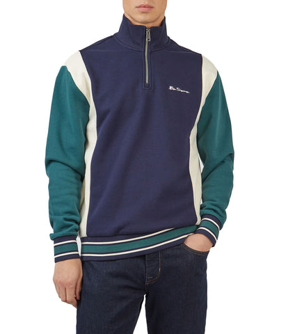 Funnel Neck with Half Zip Fastening