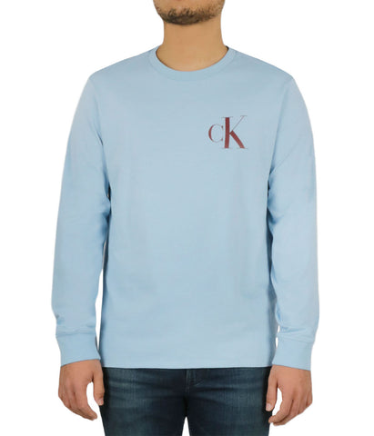 Long Sleeves Bold Monogram Tee