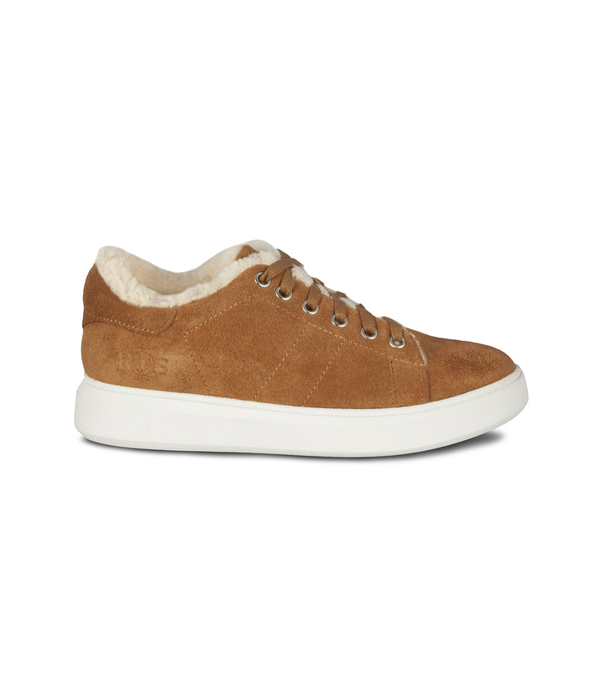  Cloud Nine RJS Ladies Sheepskin Holly Sneaker - Chestnut - Bonton