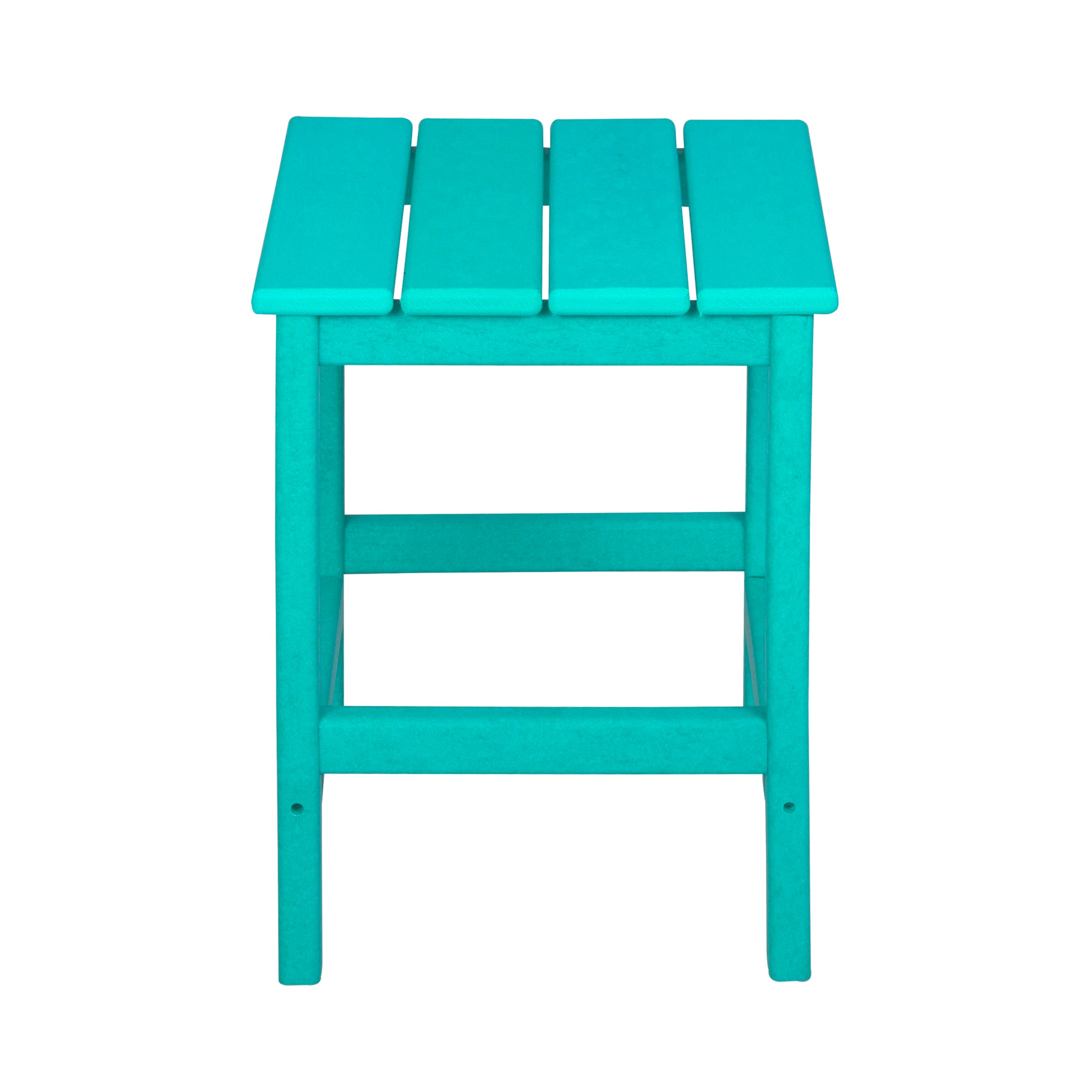  Westin Furniture Outdoor Patio Adirondack Side Table - Turquoise - Bonton