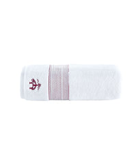 Rope Stripe Border Bath Towel