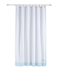 Rope Stripe Border Shower Curtains