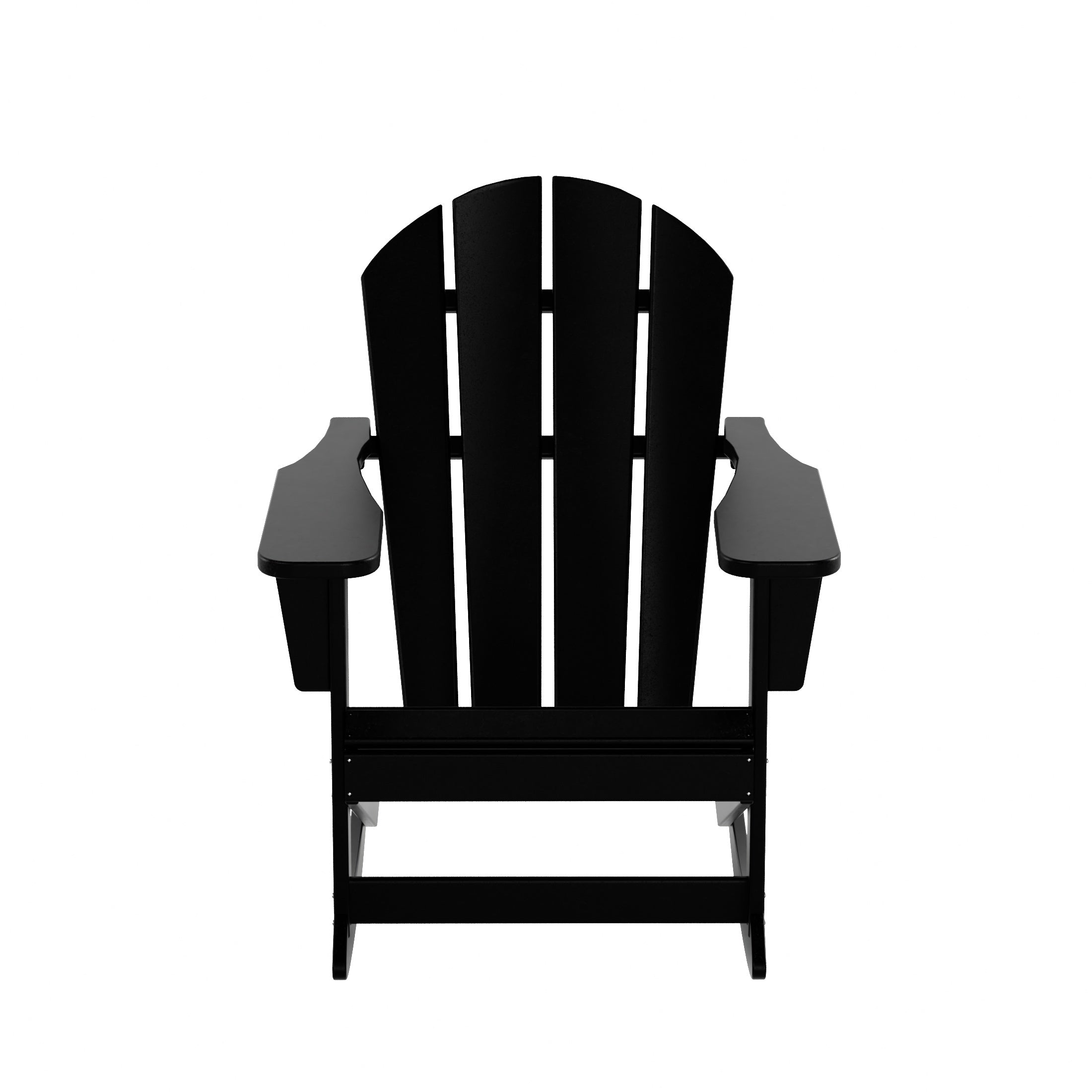  Westin Furniture Classic Porch Outdoor Patio Rocking Adirondack Chair - Teak - Bonton