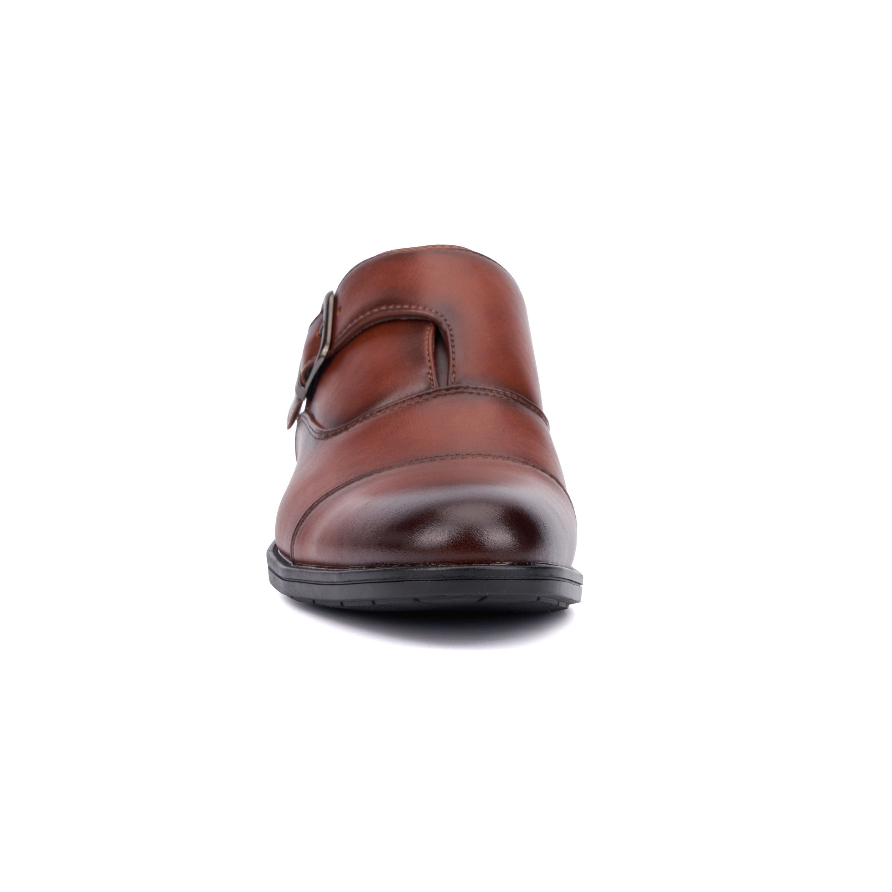 New York & Company Men's Marlon Monk Strap Dress Shoe - Brown - Bonton