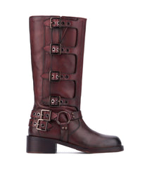 Vintage Foundry Co. Women's Constance Tall Boots Burgundy