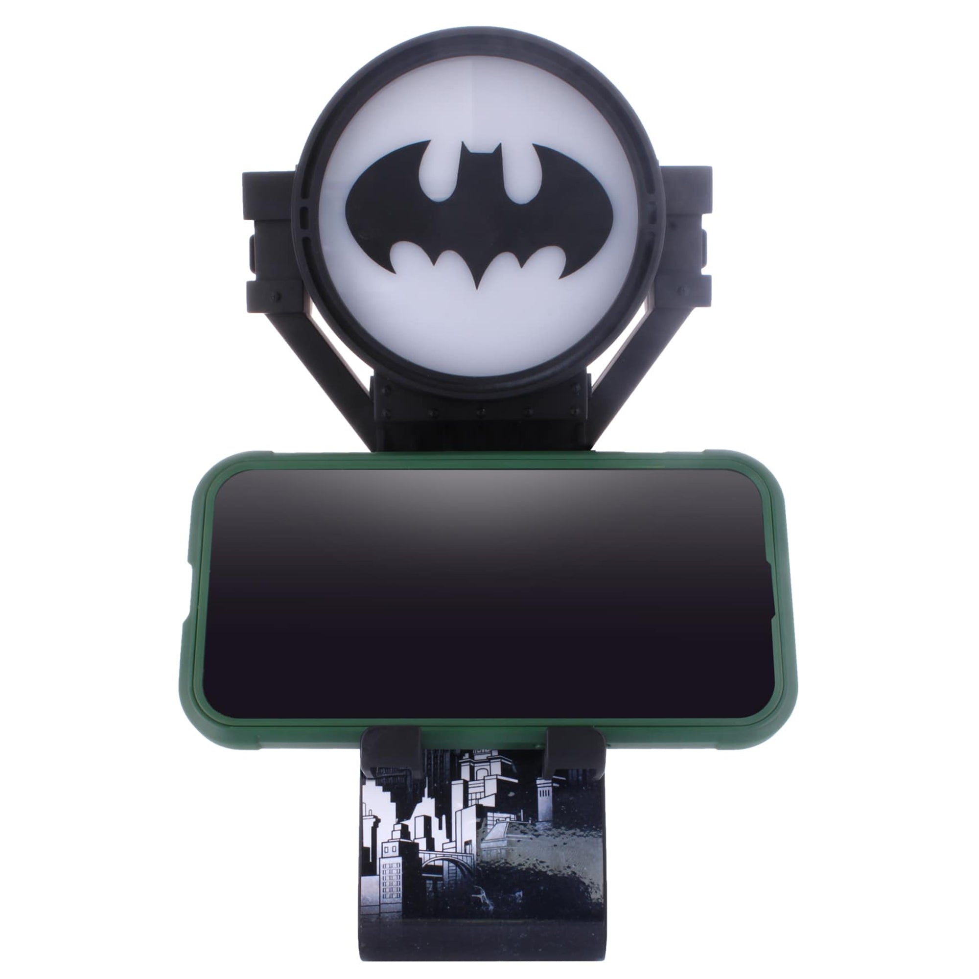  Exquisite Gaming LED IKONS: DC Batman Bat Signal Phone & Controller Holder - Multi - Bonton