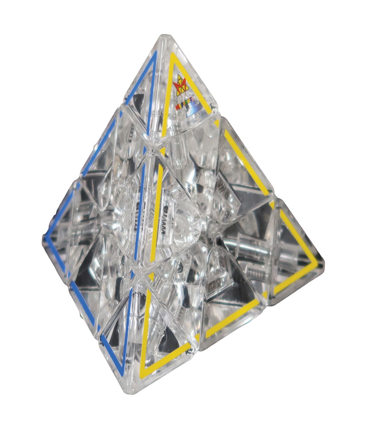  Project Genius Meffert's Puzzles - Pyraminx Crystal: 50th Anniversary Limited Edition Multi - Multi - Bonton