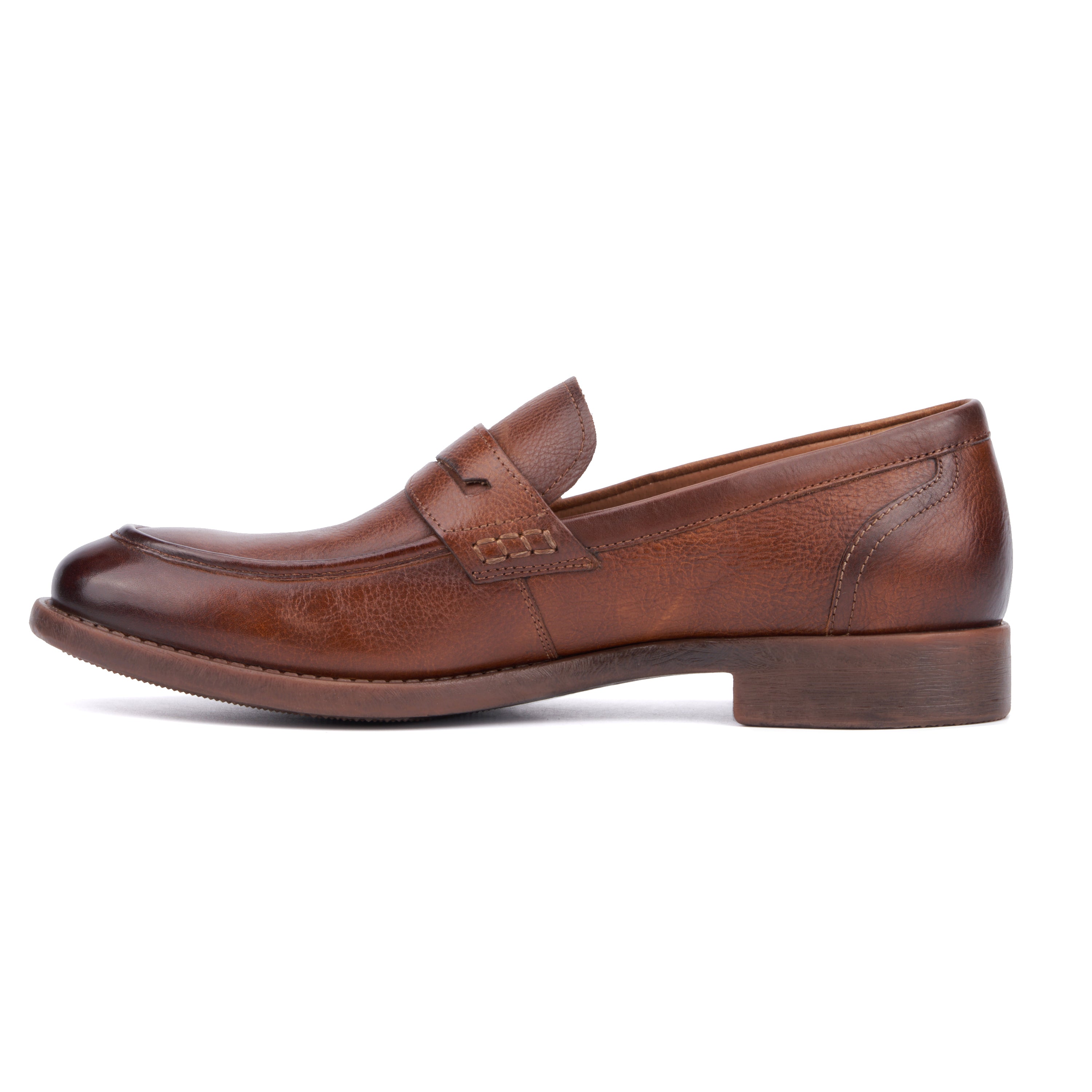 Vintage Foundry Co. Men's Harry Dress Loafers - Black - Bonton