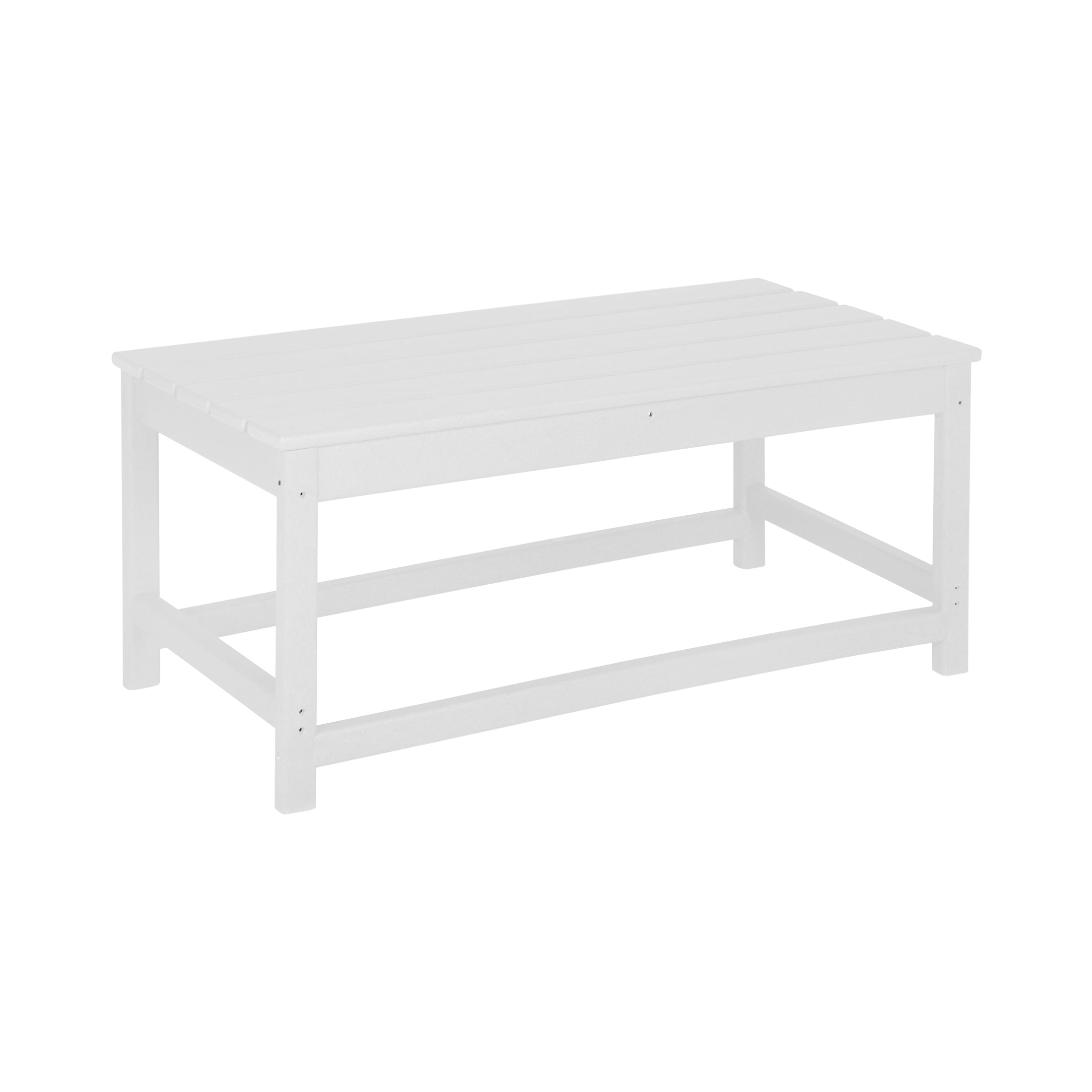  Westin Furniture Outdoor Patio Classic Adirondack Coffee Table - Teak - Bonton