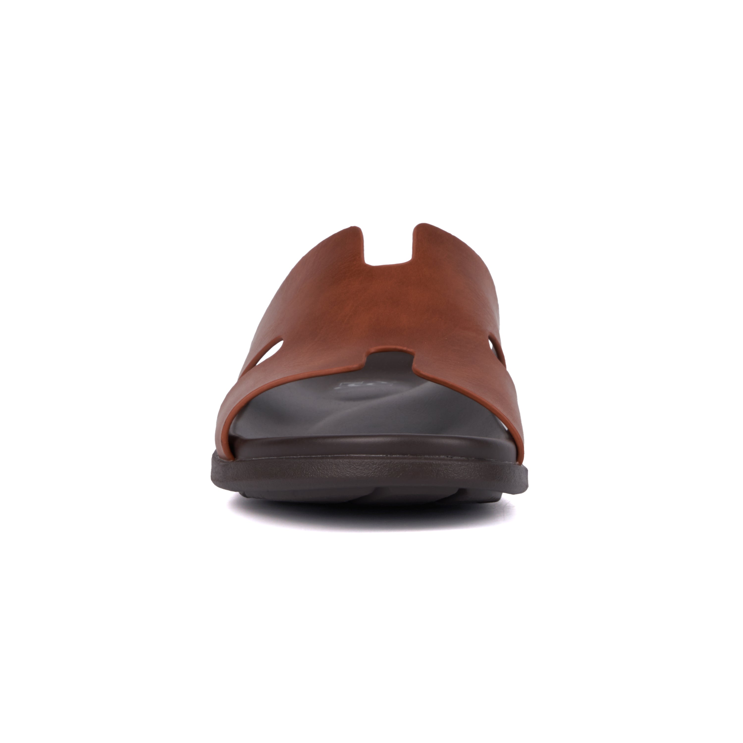  New York & Company Men's Chester Slide Sandals - Tan - Bonton