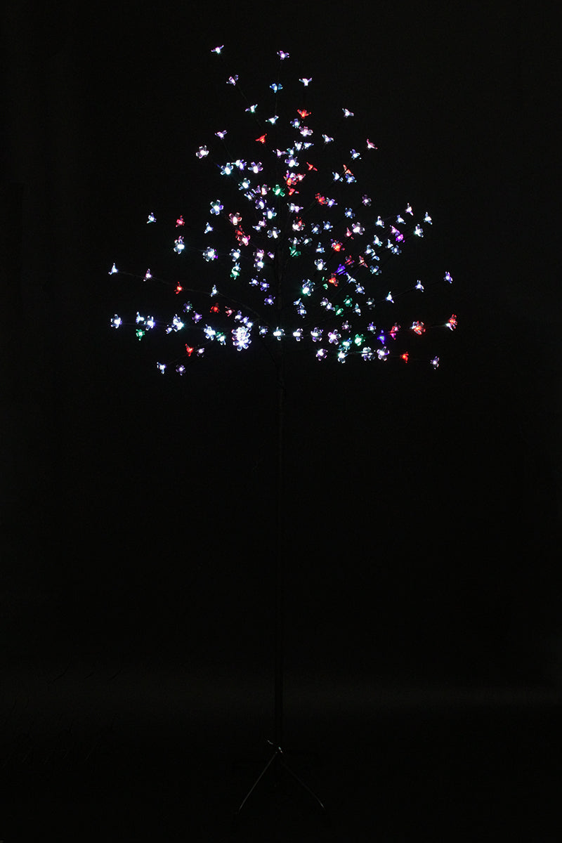  Northlight LED Lighted Artificial Cherry Blossom Tree - 6' - Color Changing Lights - Default Title - Bonton