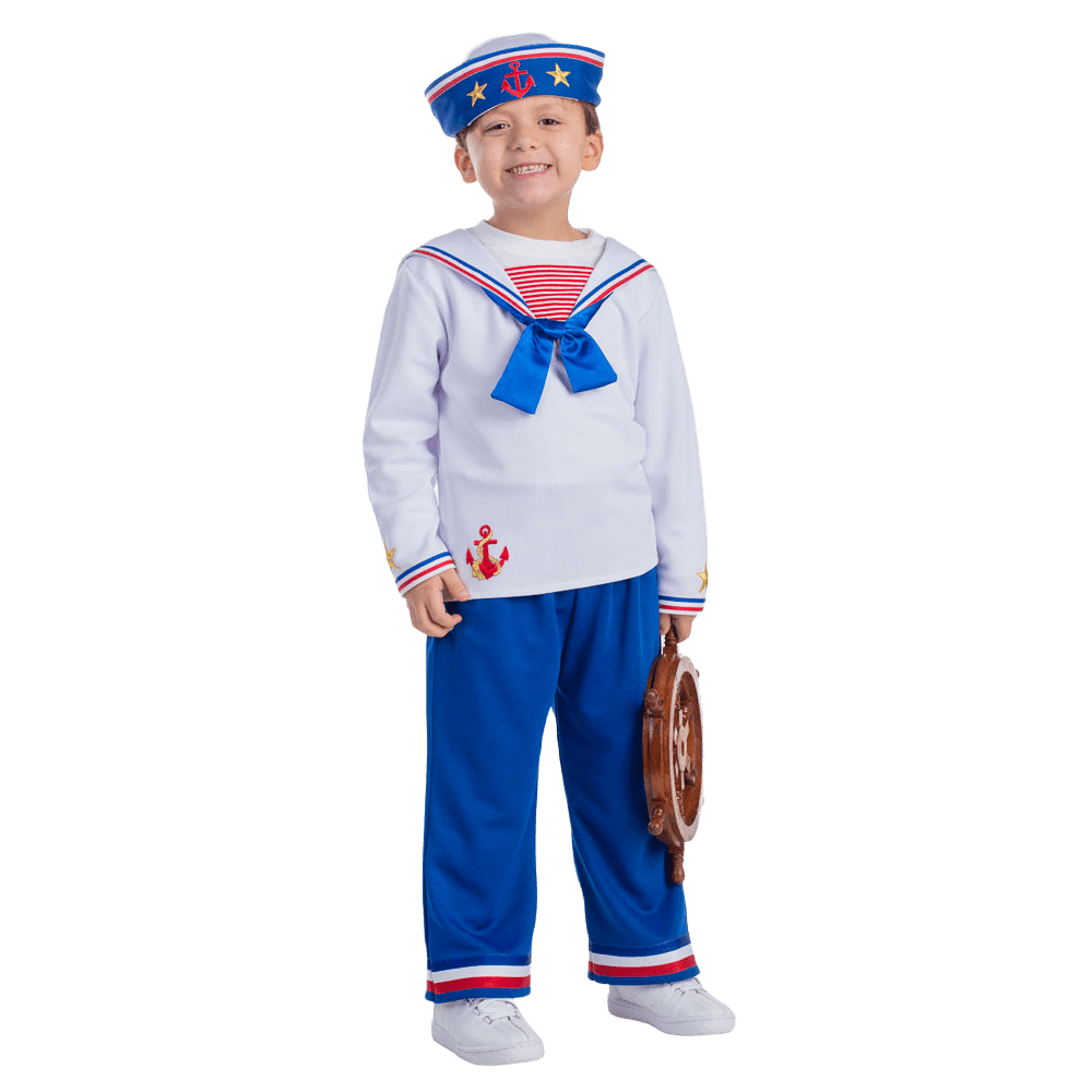  Dress Up America Sailor Costume - Kids by Dress Up America - Large (12-14) - Bonton