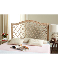 Gabrielle Headboard White Washed