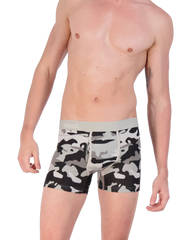 Boxer Brief w/Fly Premium Fit 3" inseam-Ghost Camo