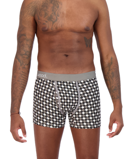  Wood Underwear Boxer Brief w/Fly Premium Fit 3