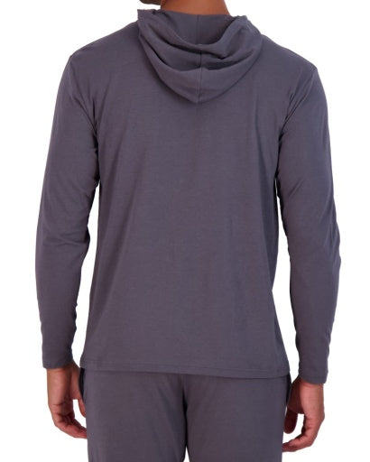  Wood Underwear Hoodie Long Sleeve - Iron - Bonton