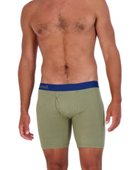 Biker Brief w/Fly Premium Fit 6" inseam-Olive