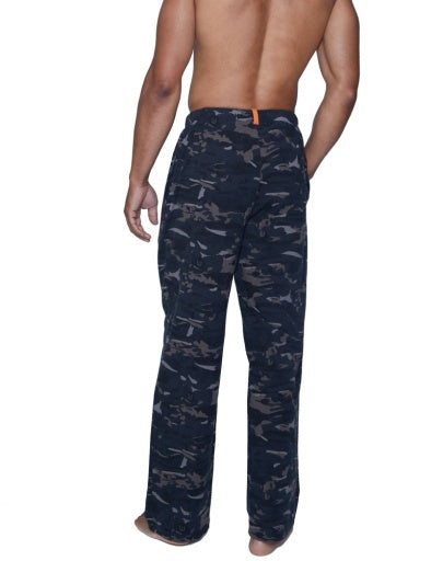  Wood Underwear Lounge Pant Relaxed - Forest camo - Bonton