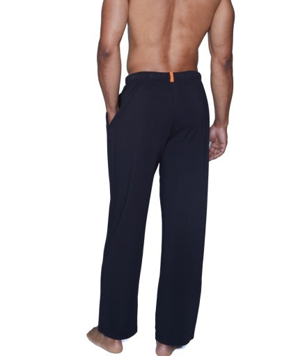  Wood Underwear Lounge Pant Relaxed - Black - Bonton