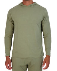 Hoodie-Long-Sleeve-Olive -S-1