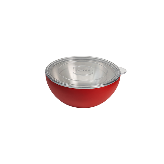 Served Vacuum-Insulated Small Serving Bowl (.625Q) - Strawberry