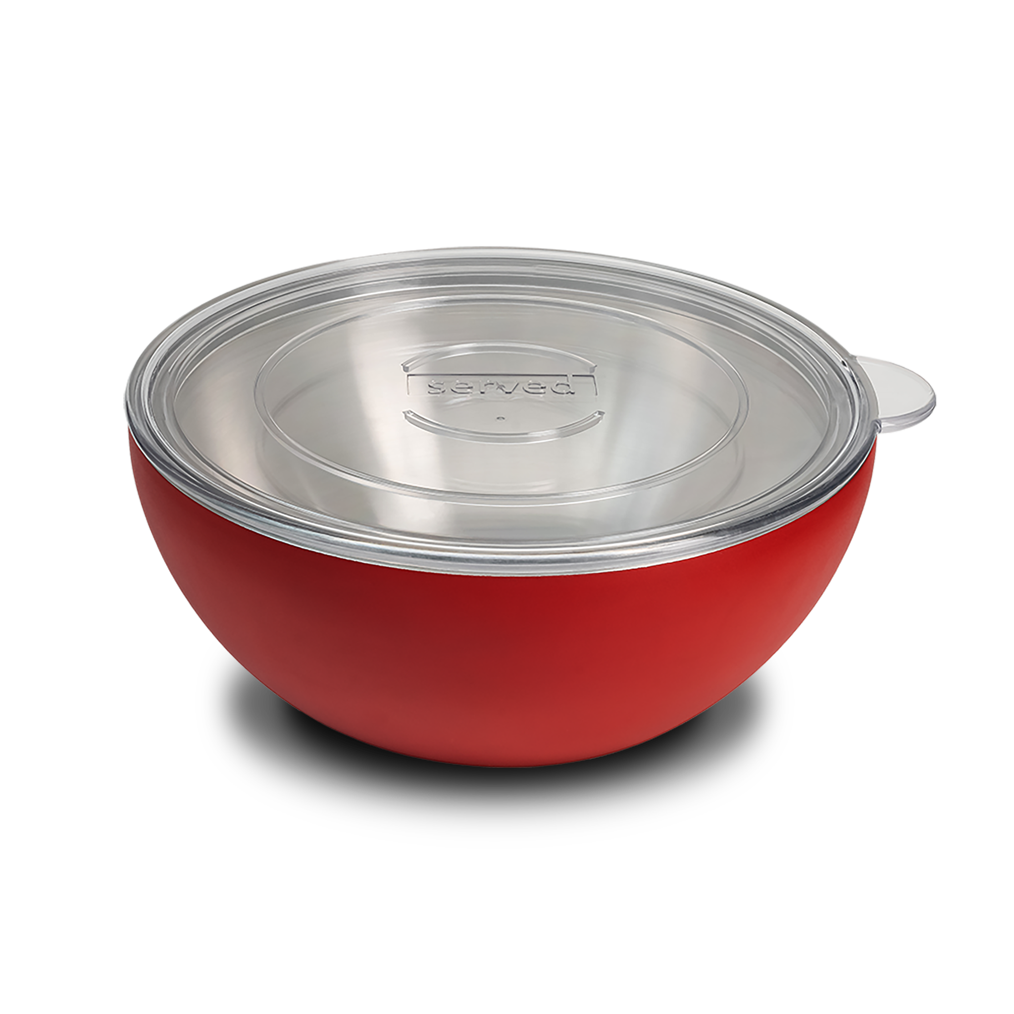  Served Served Vacuum-Insulated Large Serving Bowl (3Q) - Strawberry - Default Title - Bonton