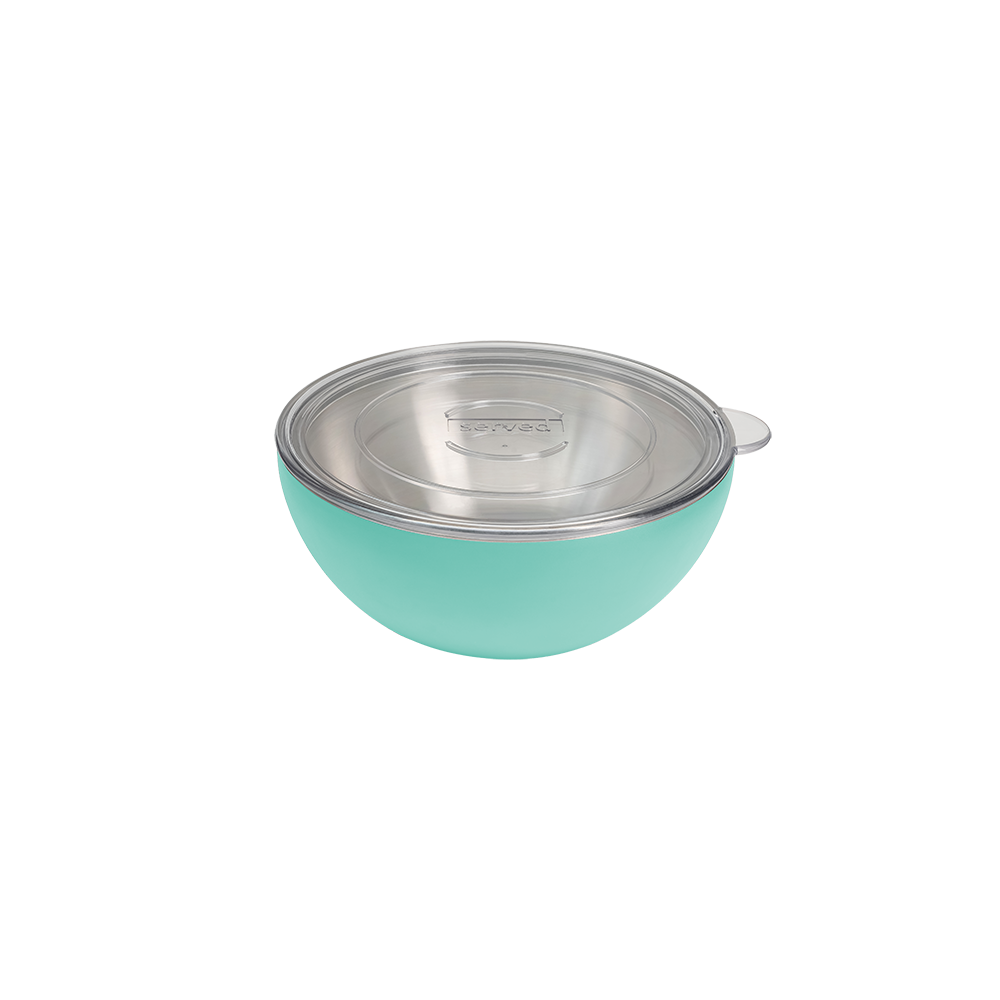  Served Served Vacuum-Insulated Small Serving Bowl (.625Q) - Blue Lemonade - Default Title - Bonton