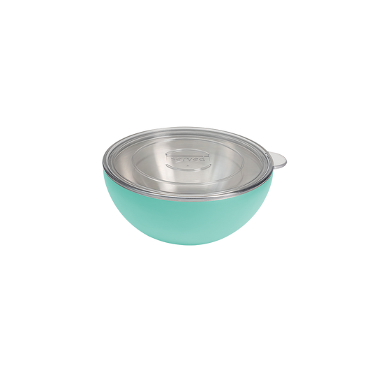 Served Vacuum-Insulated Small Serving Bowl (.625Q) - Blue Lemonade