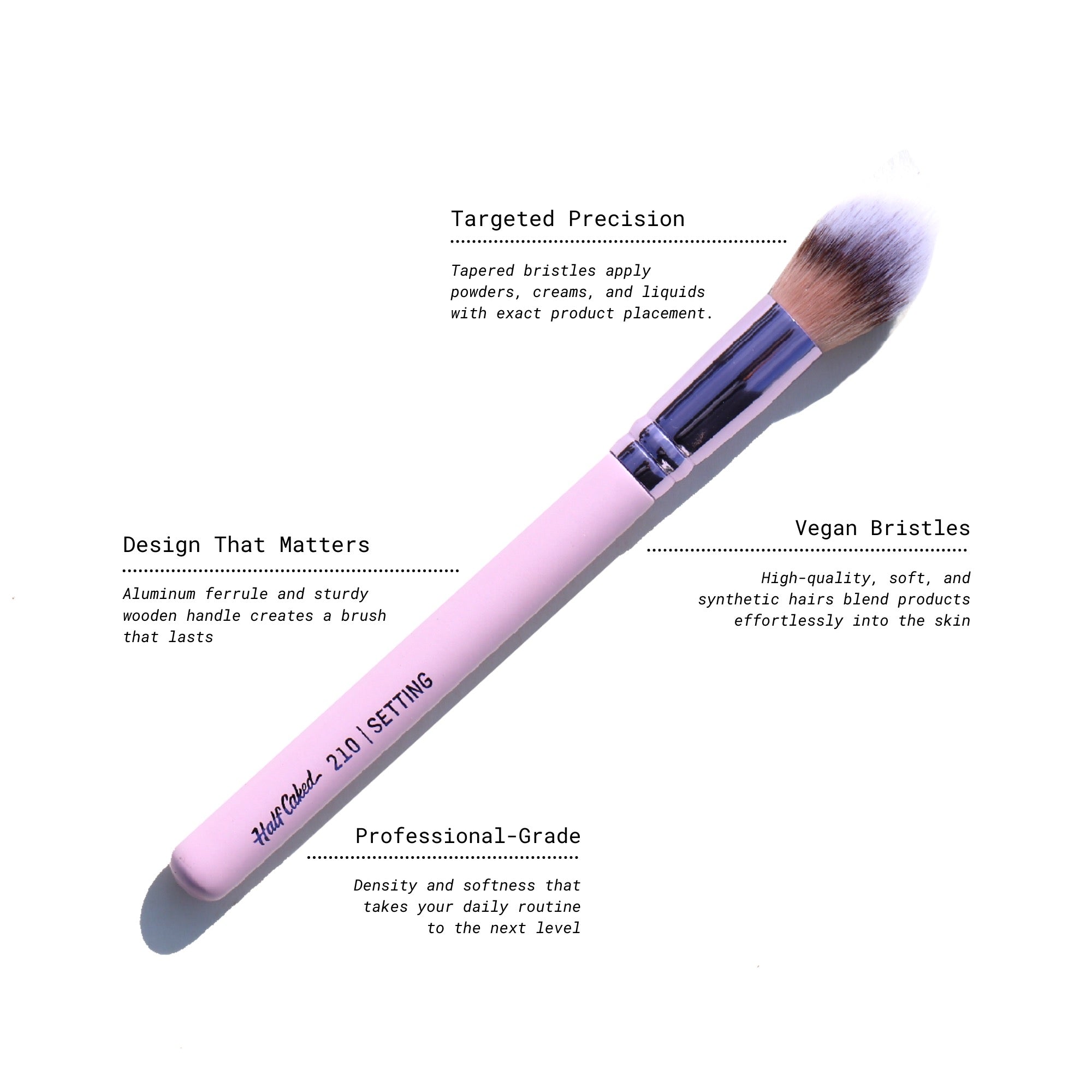  Half Caked 210 Setting Brush by Half Caked - Default Title - Bonton