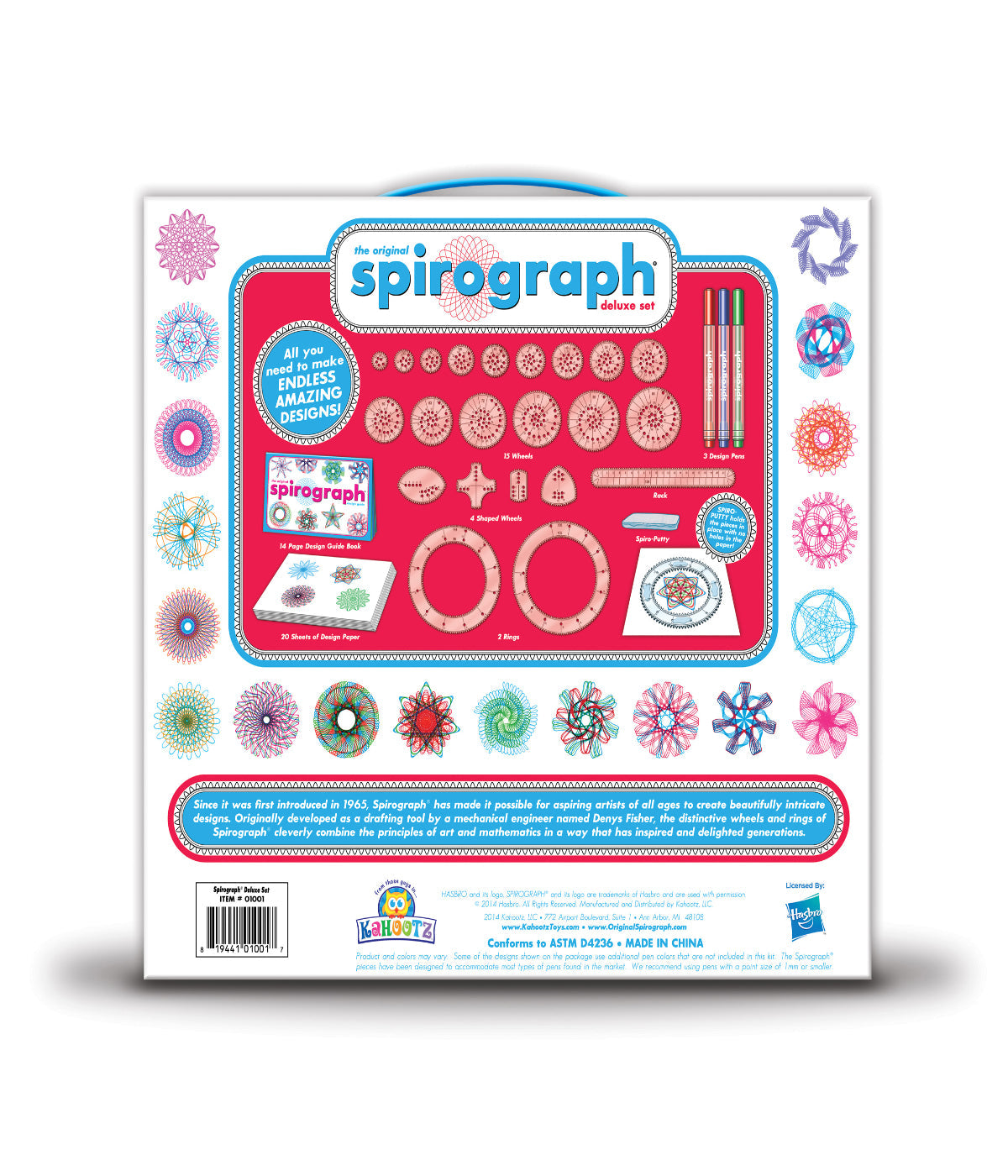  Spirograph Deluxe Set Multi - Multi - Bonton