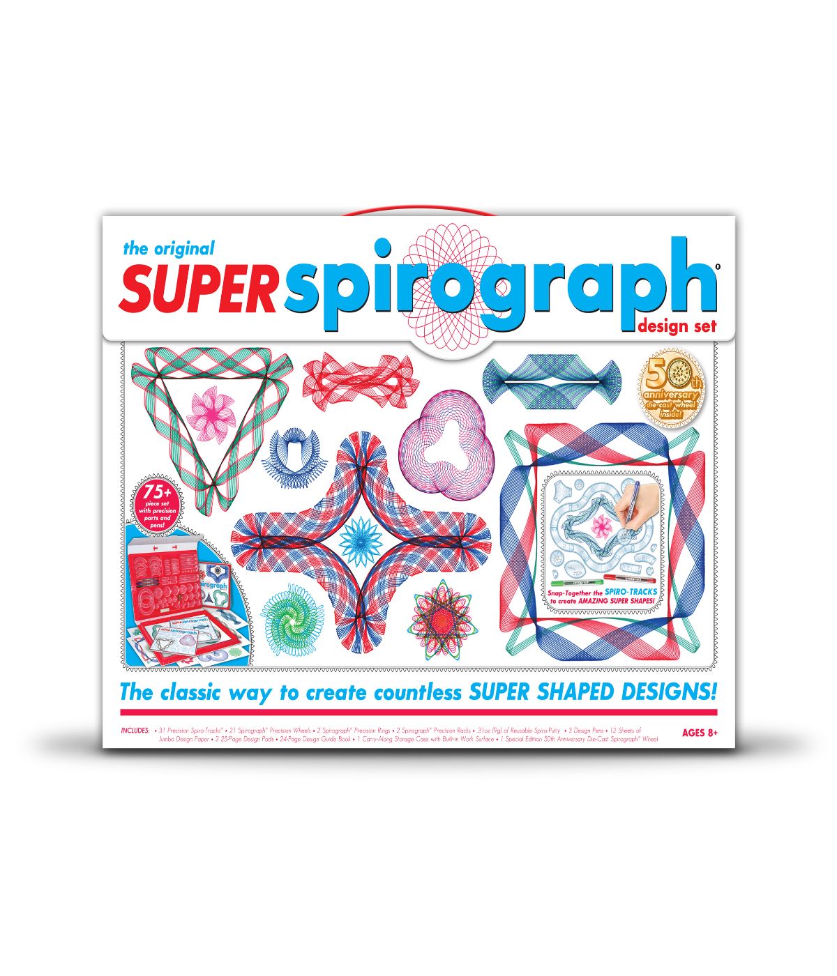  Super Spirograph Design Set Multi - Multi - Bonton