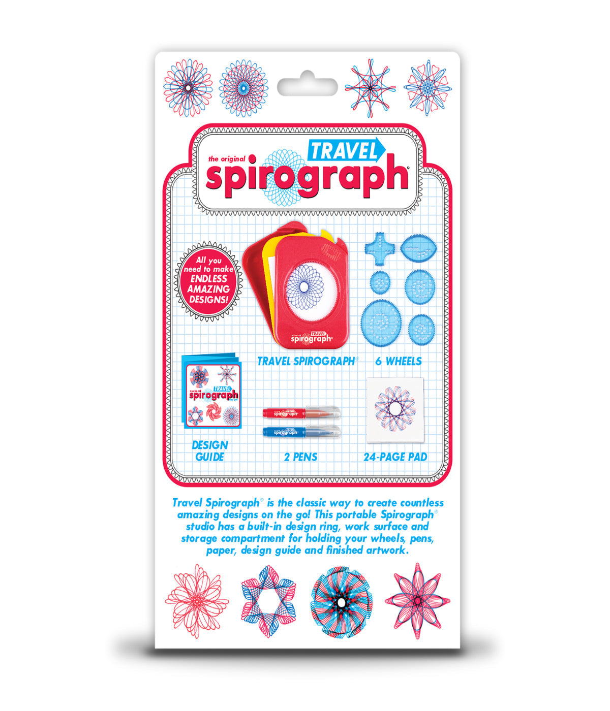  Travel Spirograph Multi - Multi - Bonton