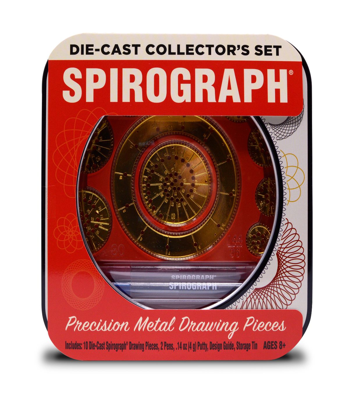  Spirograph Die-Cast Collector's Set Multi - Multi - Bonton