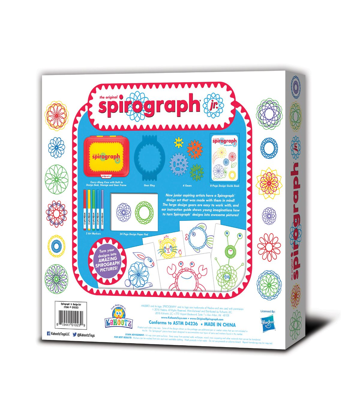  Spirograph Jr. Multi - Multi - Bonton