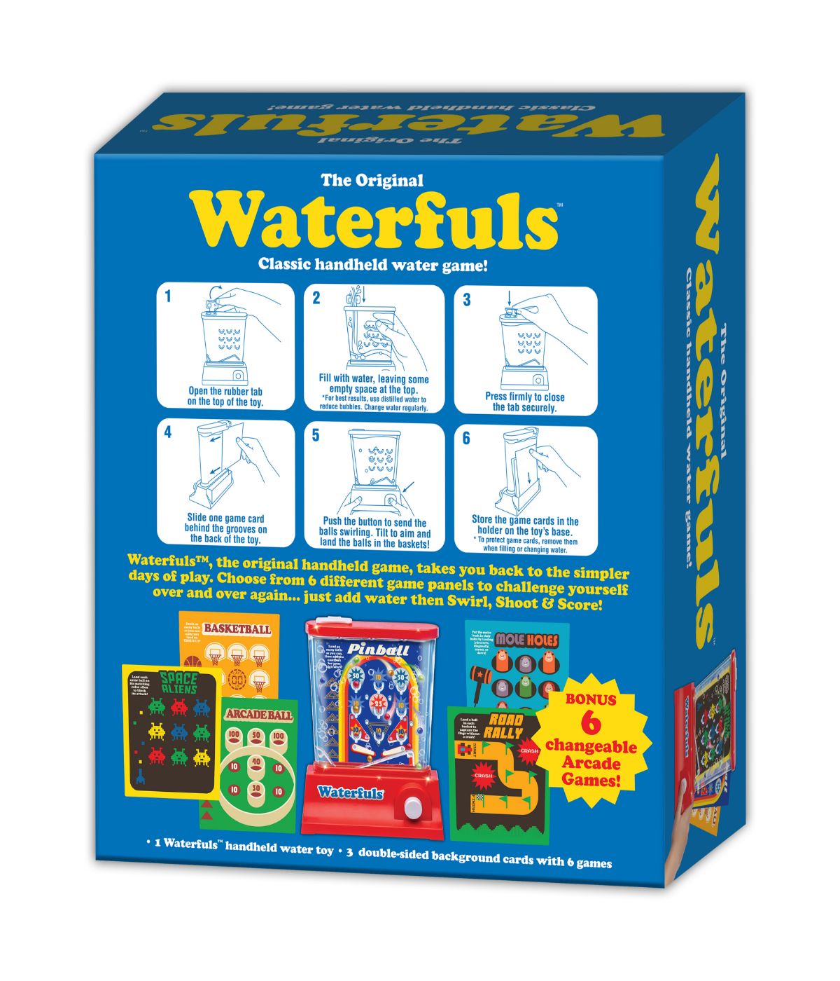  The Original Waterfuls - Classic Handheld Water Game Multi - Multi - Bonton