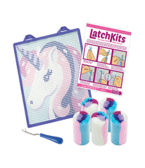 LatchKits Unicorn Mini-Rug Multi