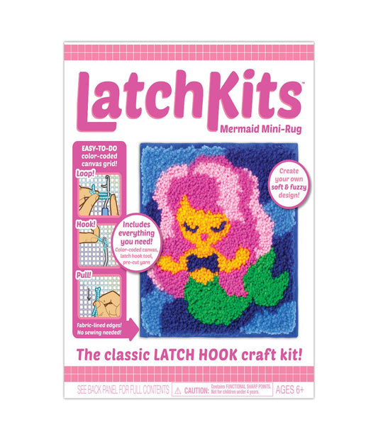 LatchKits Mermaid Mini-Rug Multi