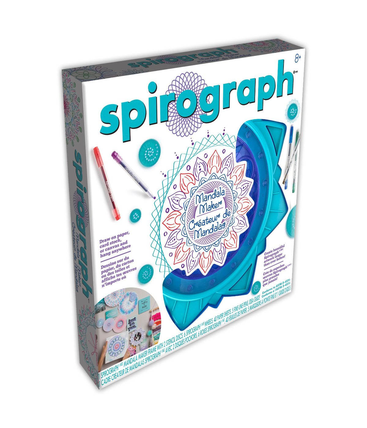  Spirograph Mandala Maker Multi - Multi - Bonton