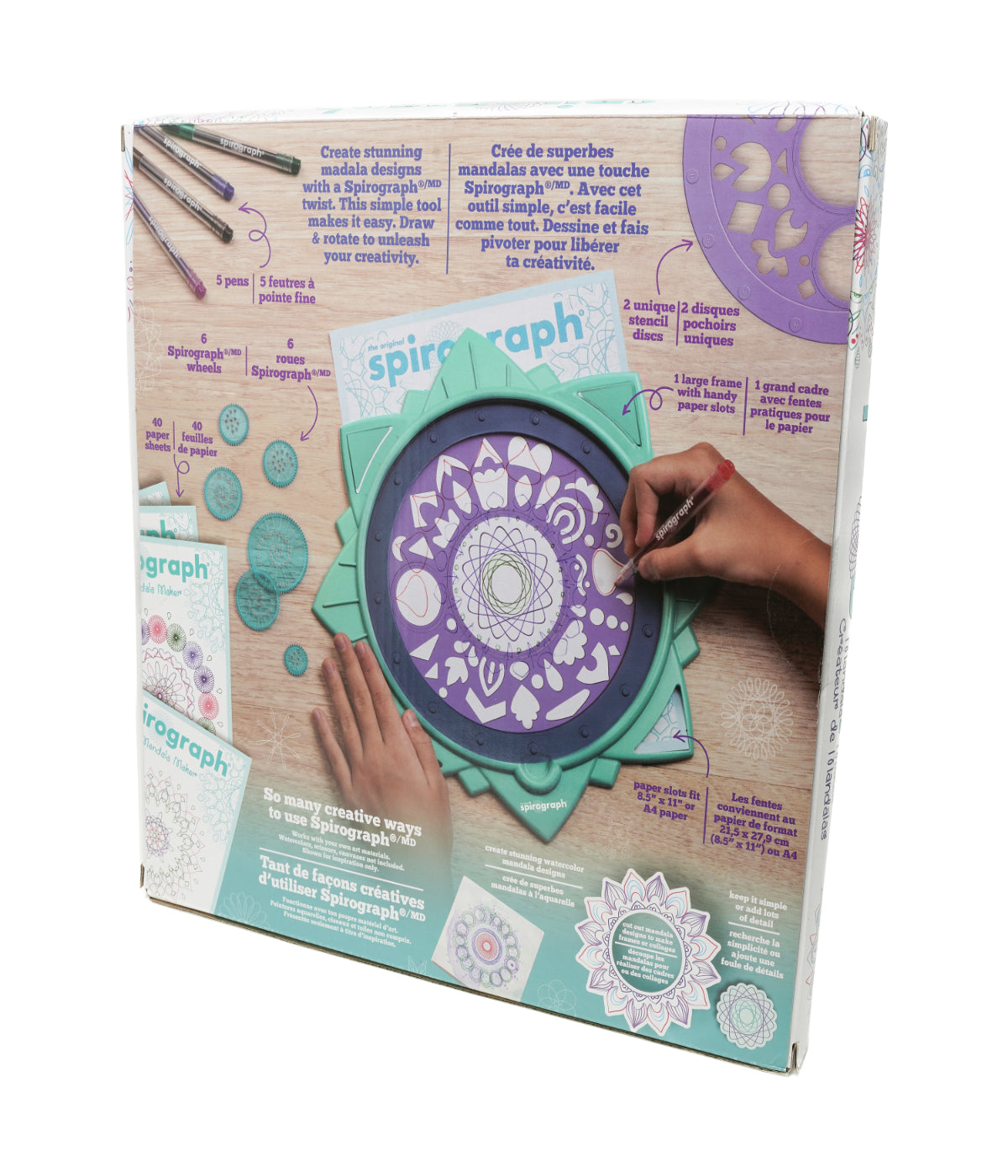  Spirograph Mandala Maker Multi - Multi - Bonton