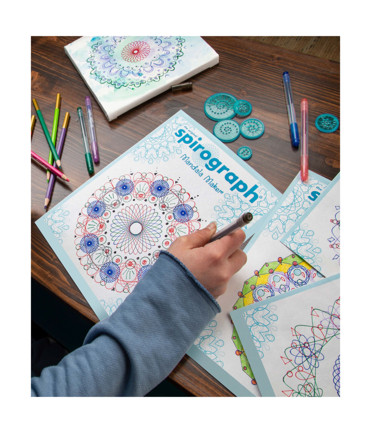  Spirograph Mandala Maker Multi - Multi - Bonton