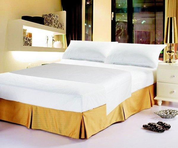  DaDa Bedding Collection DaDa Bedding White Soft Fitted & Flat Bed Sheets w/ Pillow Cases Set (FSFS098765) by DaDa Bedding Collection - Full - Bonton