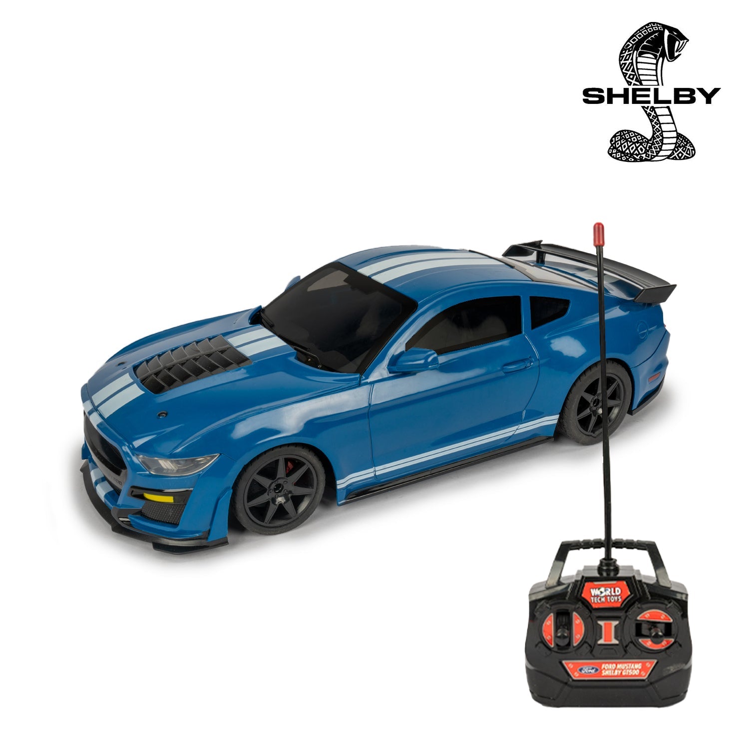  HobbyTron Ford Mustang Shelby GT500 1:14 Electric Full Function RC Car - Default Title - Bonton