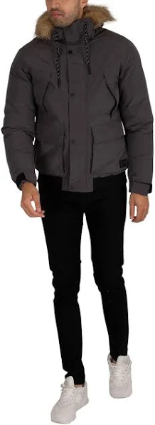  Jack & Jones Winner Bomber Jacket - Black - Bonton