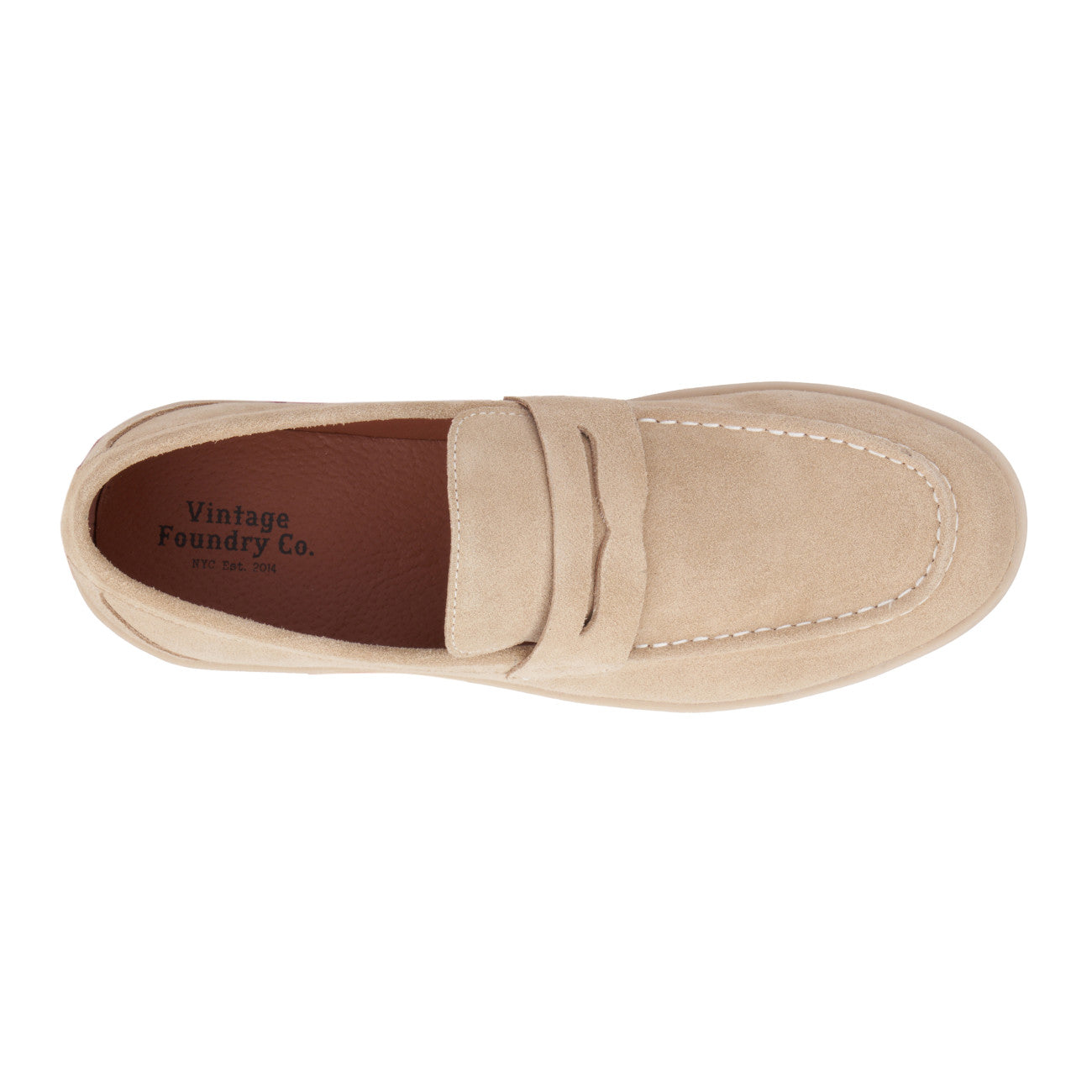  Vintage Foundry Co. Vintage Foundry Co. Men's Edmund Casual Loafers - BEIGE - Bonton