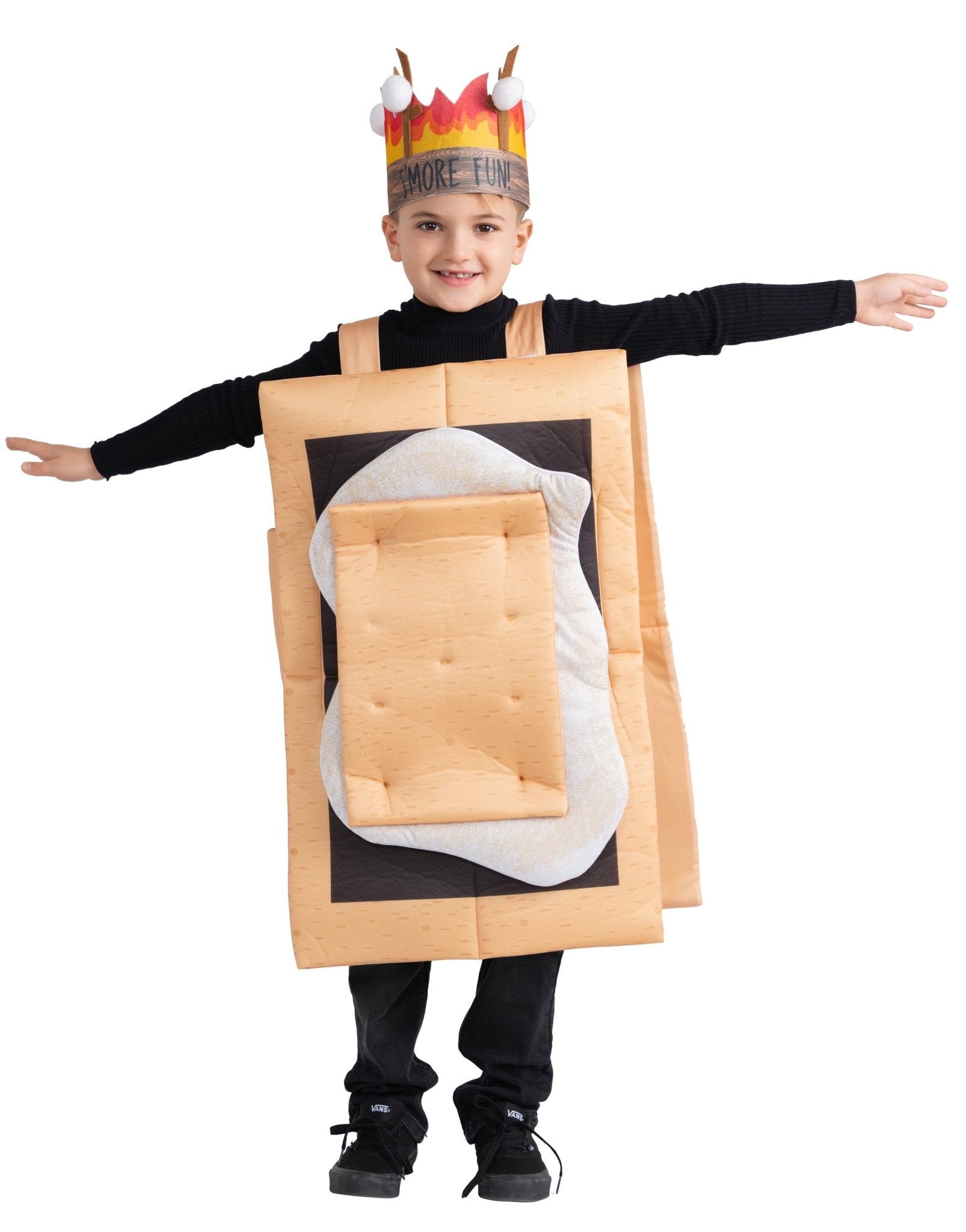  Dress Up America S'mores Marshmallow Costume - Kids by Dress Up America - Default Title - Bonton