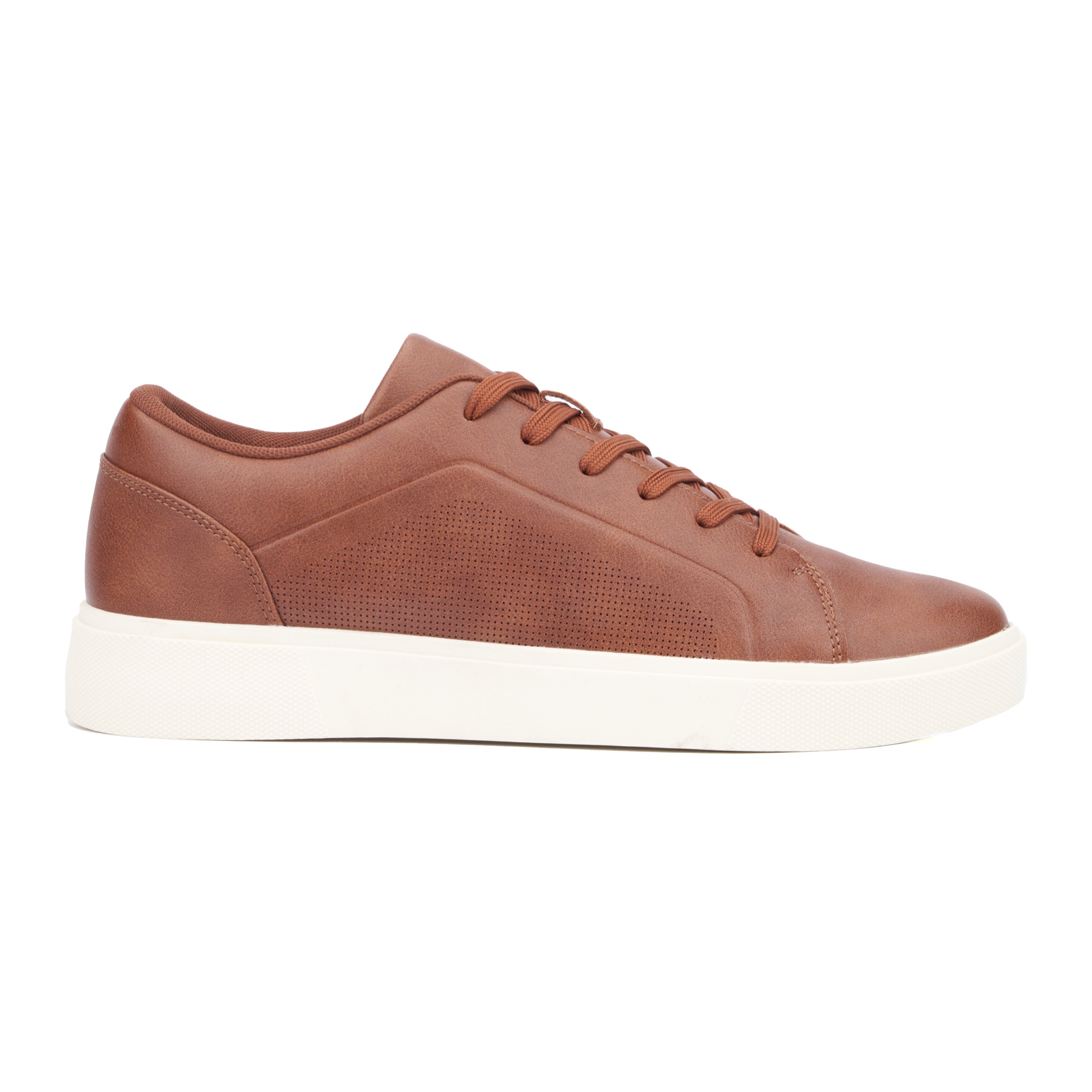  New York & Company Men's Rupertin Low Top Sneakers - Cognac - Bonton