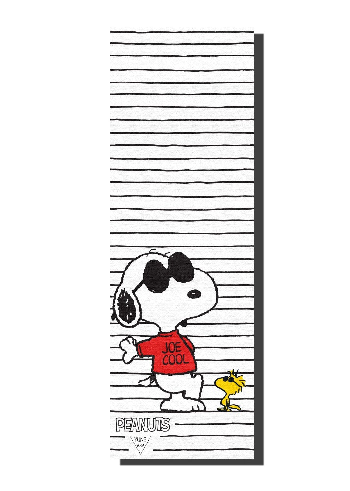  Yune Yoga Yune Yoga Mat Peanuts Snoopy Joe Cool by Yune Yoga - Default Title - Bonton