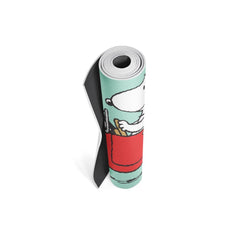 Yune Yoga Mat Peanuts Snoopy Race Car by Yune Yoga